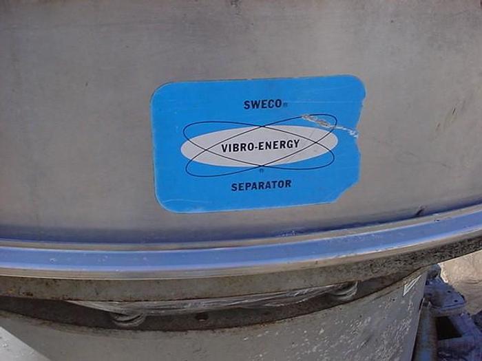 Used 60" SWECO SCREENER - S/S - 1 DECK