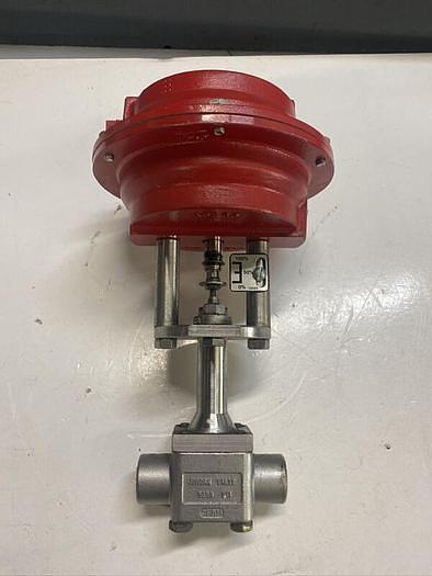 Used JORDAN LOWFLOW VALVE Stainless Model 708 Size 1/2”Range 3-15, Trim SST Body 316