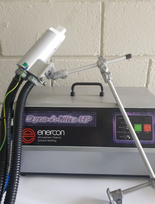 Used DYNE-A-MITE HP CE PLASMA TREATING BY ENERCON INDUSTRIES LTD
