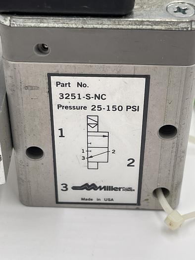Used Miller 3251-S-NC, Herion 0246
