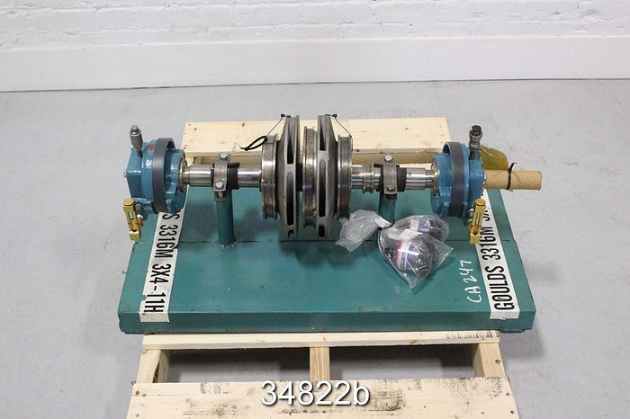 Unused Goulds 3316 3x4x11H Rotating Assembly #34822