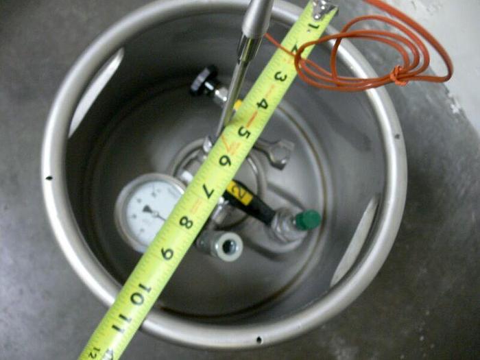 Used Ucon AG Container Systems KG 20 Liter 304 Stainless Steel Keg / Pressure Vessel