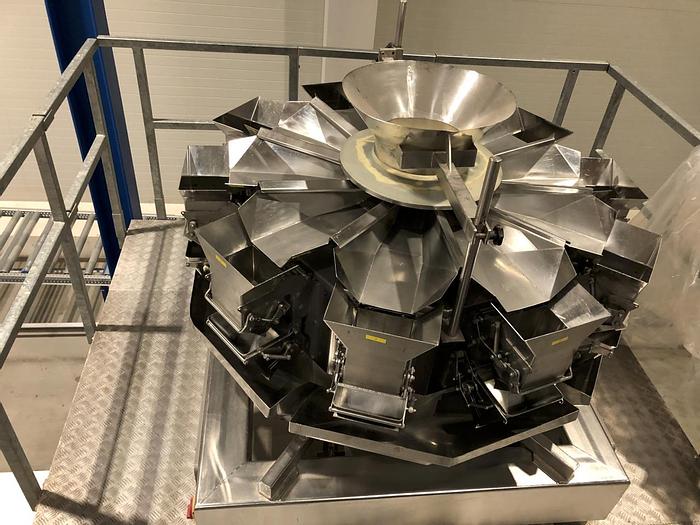 Gebraucht Verpackungsanlage bestehend aus Mehrkopfwaage und Schlauchbeutelmaschine