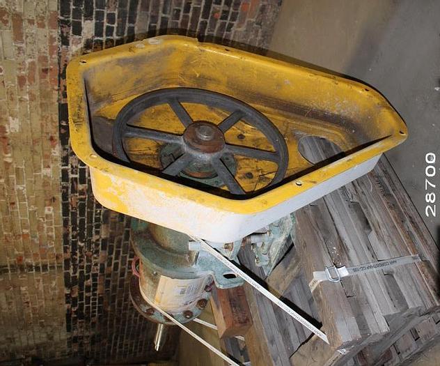 Used Lightnin 25-V0-15 Agitator Side Mount, 28" Propeller Diameter #28700