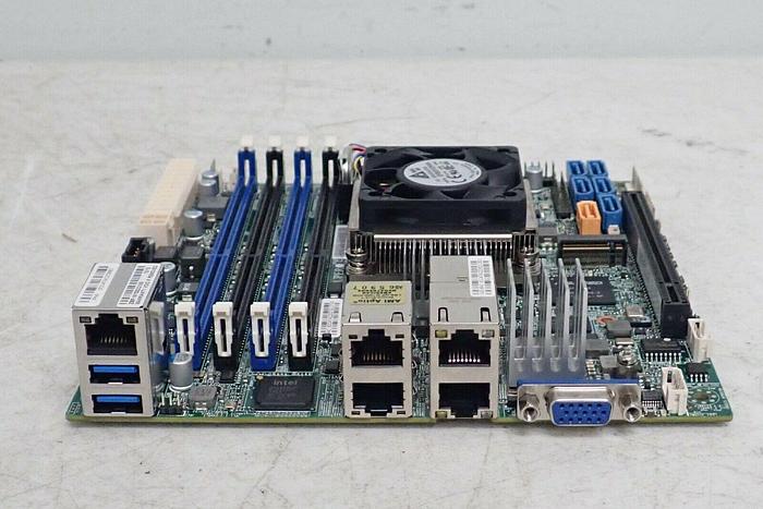 Used Supermicro X10SDV-6C+-TLN4F Mini-ITX Motherboard 672042205080