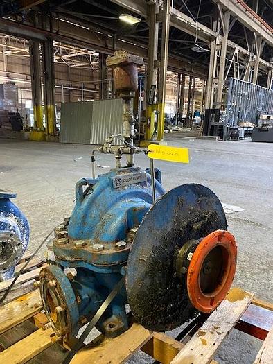 Used GOULDS MDL. 3410 HORIZONTAL SPLIT  CASE PUMP  750 GPM