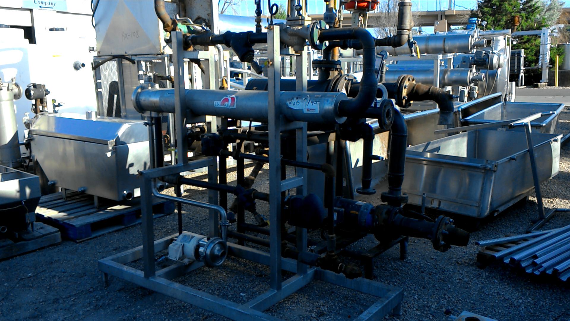 Usado 19 SQ. FT. ENERQUIP HOT WATER SET