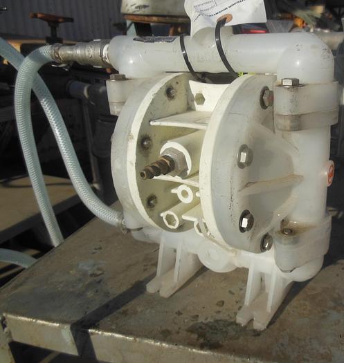 Used Pump, Diaphragm, 1/2", Wilden, Plastic, Mdl M1PT #S742889