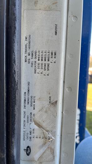 Used 2006 MACK GRANITE CV713