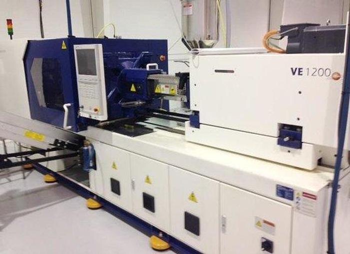 Used 2009 Haitian Zhafir VE1200 135 Ton, 5.86 oz. Zhafir All-Electric Injection Molding Machine, #8549