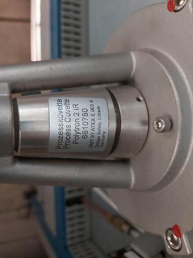 Usado Estación de medición de gas completa, incluido Polytron 2 IR Ex 334 Dräger, usada