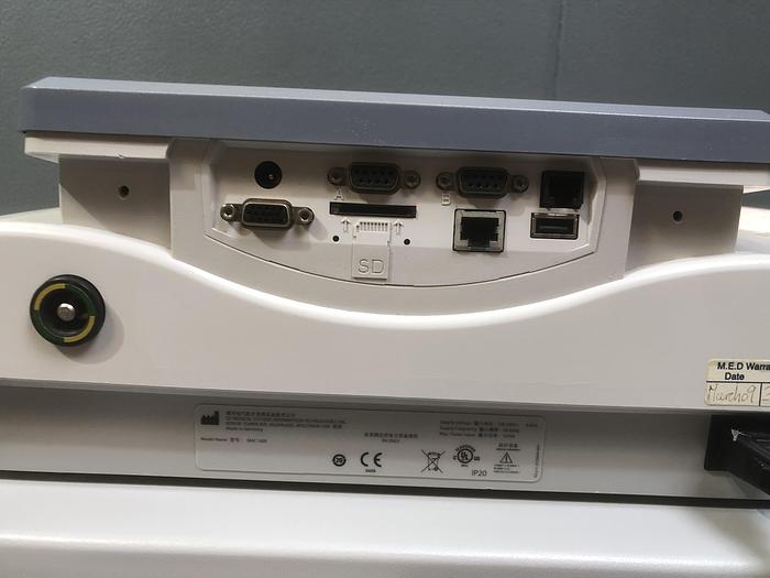 Gebraucht GE MAC 1600 EKG Gerät Elektrokardiograph auf Trolley