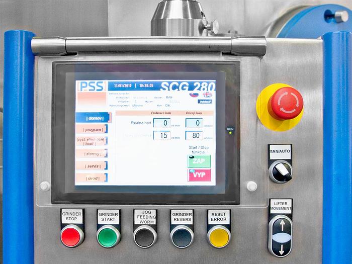 PSS Model SCG 200 Frozen Block Industrial Meat Grinder