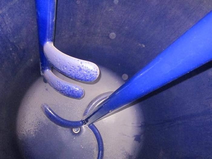 Used Reactor, 500 Gallon, Glass Lined, 100 PSI, Jkt, Agit, Dedietrich, #S736048