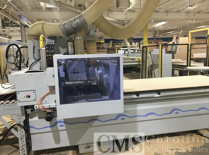 Used Weeke Vantech 480 with Infeed & Outfeed System