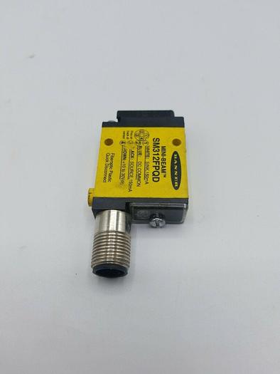 Used Banner Fiber Optic Sensor SM312FPQD