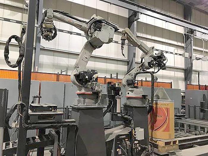 2009 MOTOMAN PIPE WELDING AND PLASMA CUTTING CELL