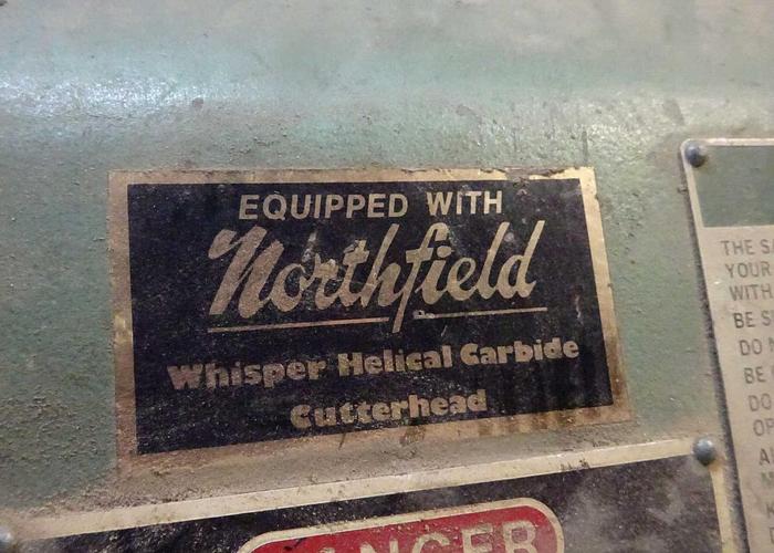 Used NORTHFIELD 240, 24" DOUBLE-SIDED PLANER