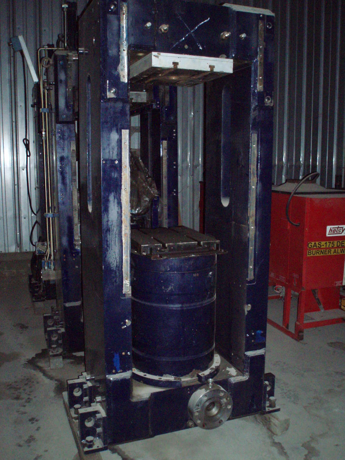 Used 200 Ton Rutil Up-Acting Hydraulic Press; Housing Type; Mfg. 2005; Low Profile; P.O.R.