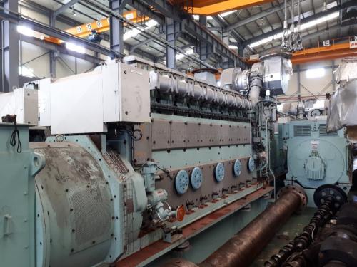 1.98 MW 2013 New MAN 9L21/31 HFO Generator Sets