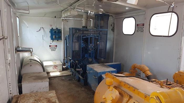 Used SJ PETRO SJ300 TRIPLEX MUD PUMP
