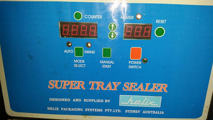 Used HELIX  Super Tray Sealer FTHX200