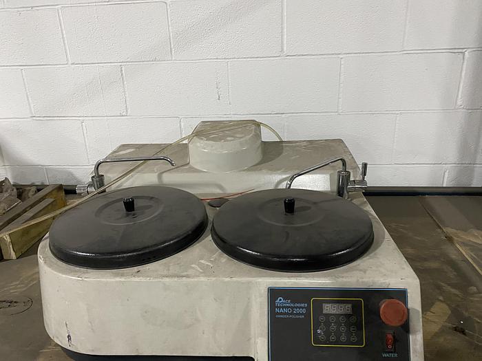 Used PACE TECHNOLOGIES NANO 2000 GRINDER POLISHER