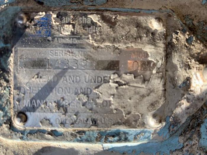 Used Waukesha Model 030 Positive Displacement Pump Head