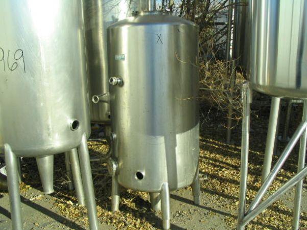 Used 150 GALLON KUSEL VERTICAL VACUUM TANK