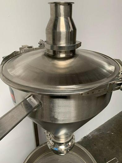 Used Kason K30-2-SS 30” Vibrating Screen Separator with Hopper & Valve 230/460V 3PH