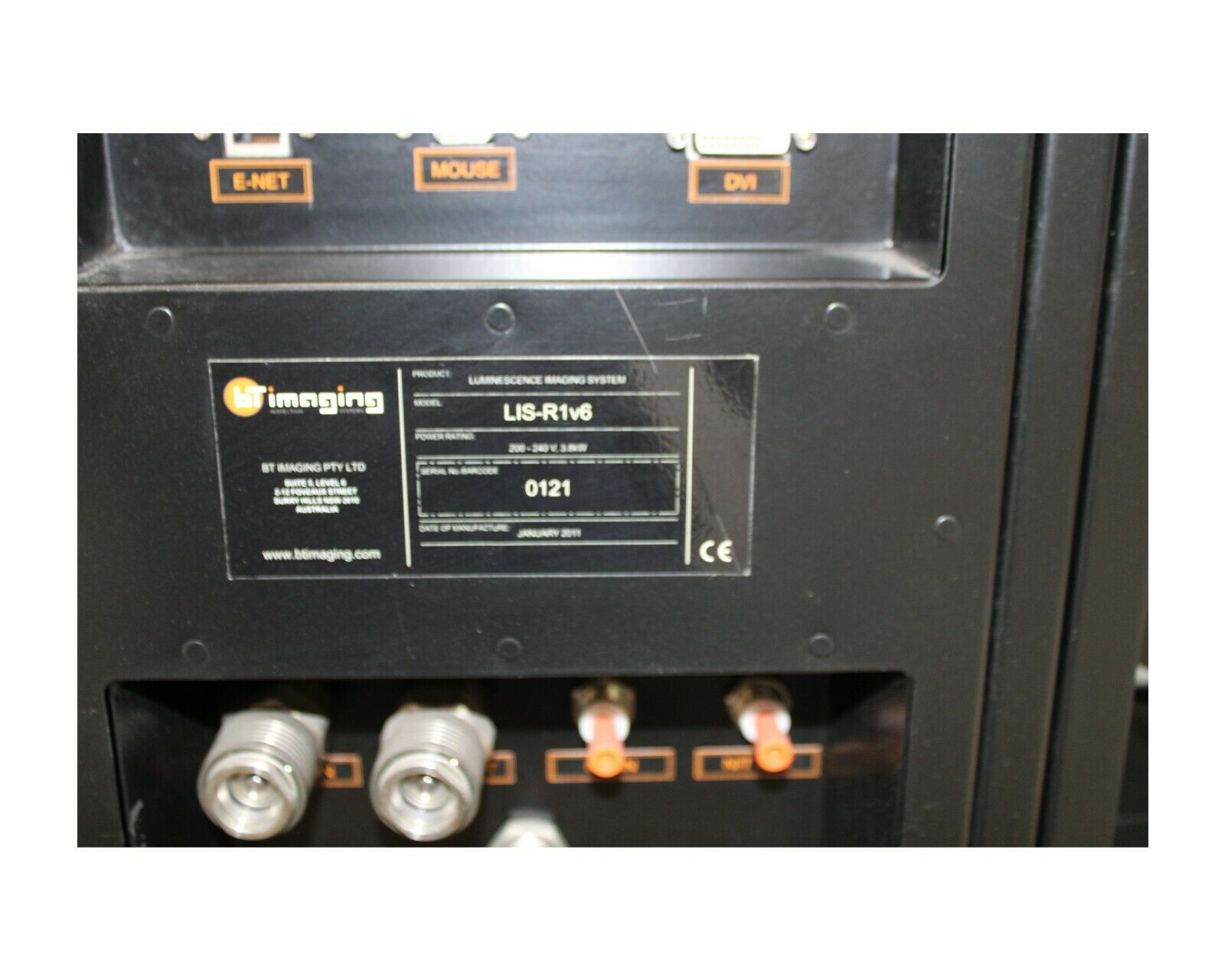 Used BT Imaging LIS-R1V6 LUMINESCENSE IMAGING SYSTEM