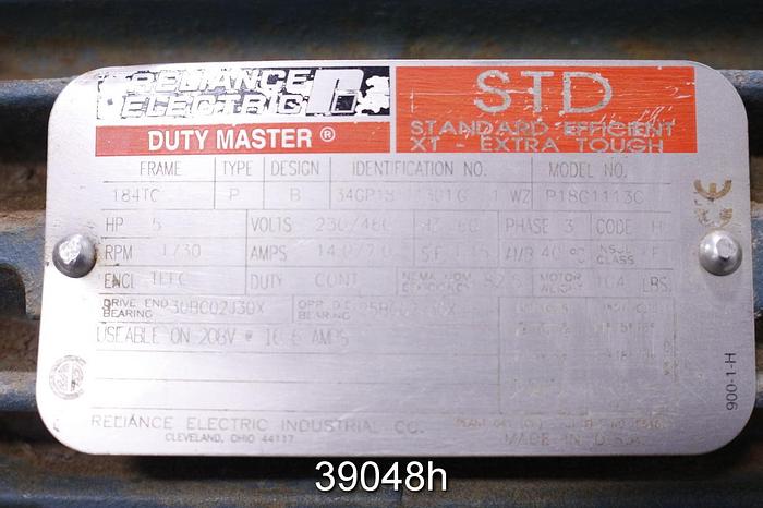 Used Black Clawson M14 Ragger with Stand Mount #39048