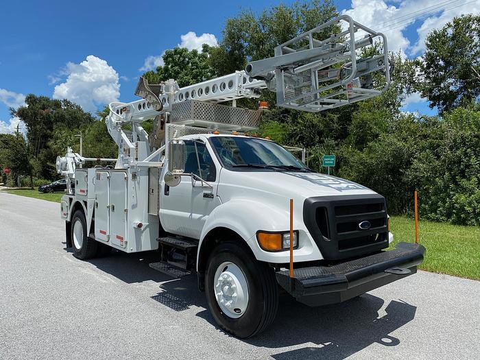 Used 2009 Ford F750 Altec AT40C 40ft Cable Placer - 62077