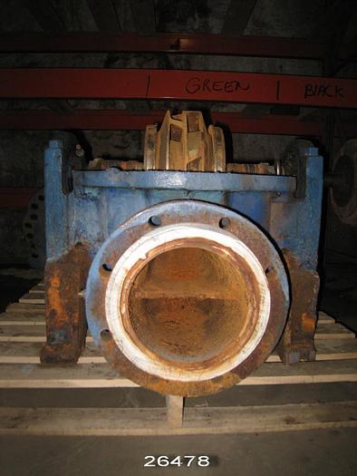 Used Goulds 8X10X12DV Split Case Double Suction Pump, 3405, 8X10X12 With Stainless Steel Impeller, 12" Diameter Impeller, Split, Staggered And Skewed Impeller, Packing #26478