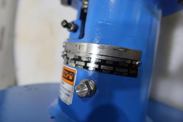 Used BASIS WEIGHT VALVE - DEZURIK PPE - 4" VALVE REBUILT