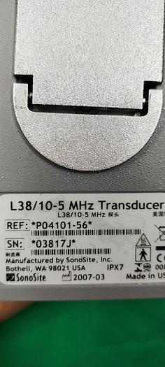 Gebraucht SonoSeite L38/10-5 Linear Ultraschallsonde