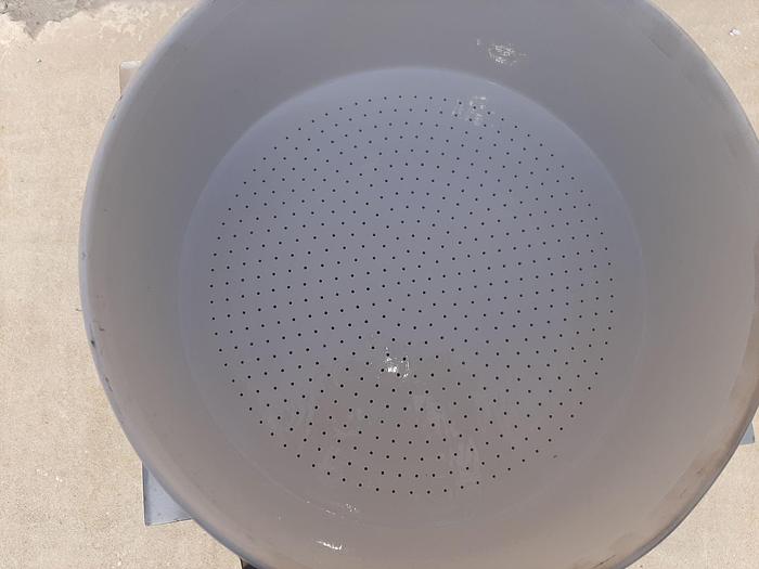 Used Lab, Glassware, Coors Porcelain, Perforated Plate, Vacuum Filtration #S744397