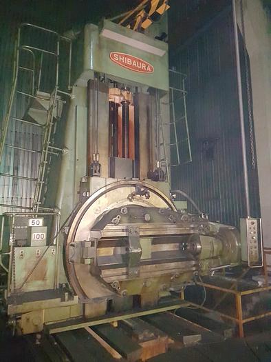 Gear hobbing machine SHIBAURA HHA600B(S) 6000mm dia. YOM 1977