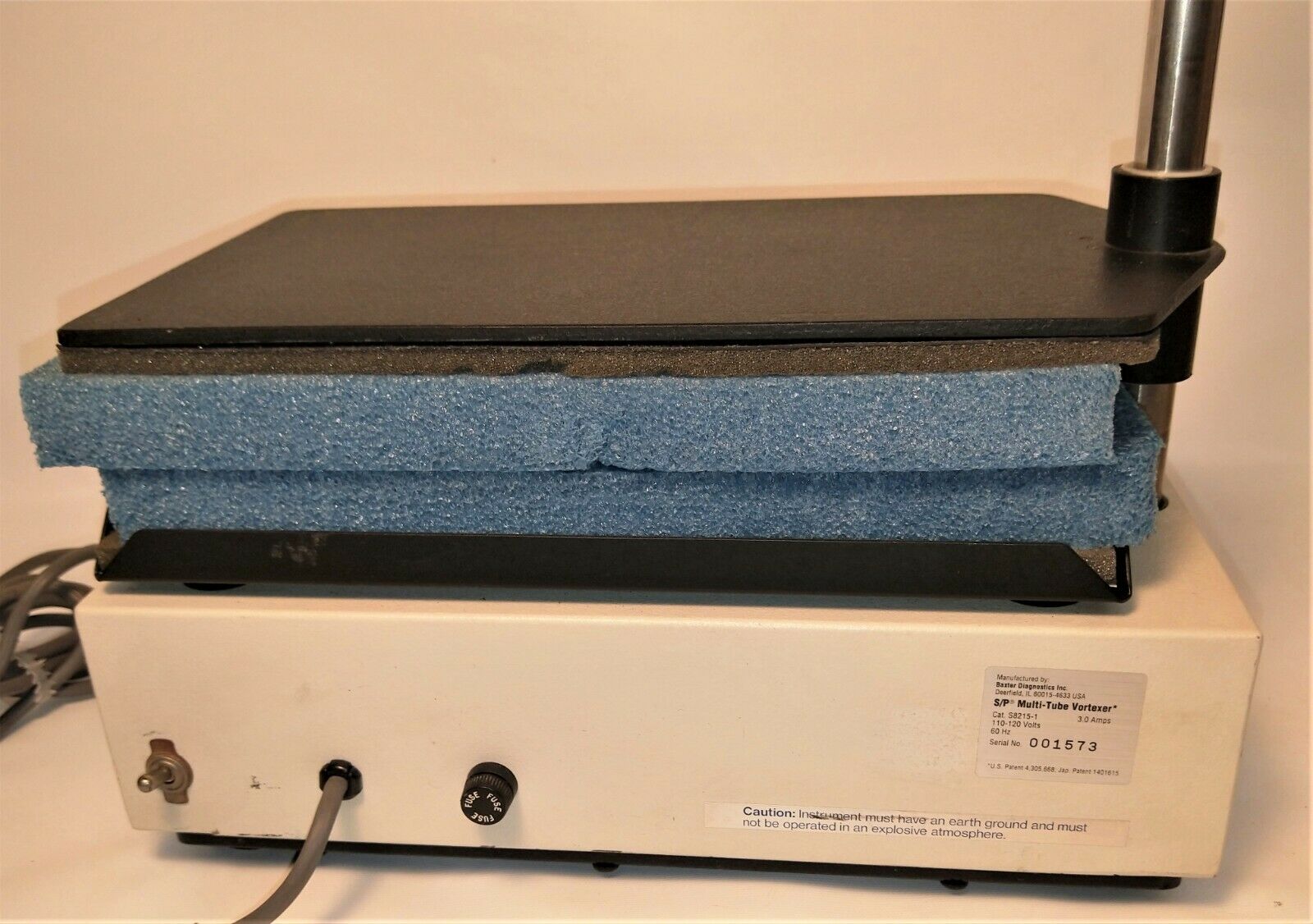 Used Baxter S/P Multi-Tube Vortexer S8215-1 Vortex Mixer