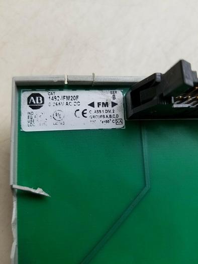 Used ALLEN BRADLEY 1492-IFM20F Ser B