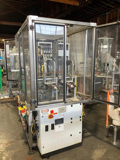 Used New England Machine Dual Head Capper