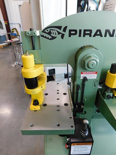 NEW Piranha P65 Hydraulic Ironworker