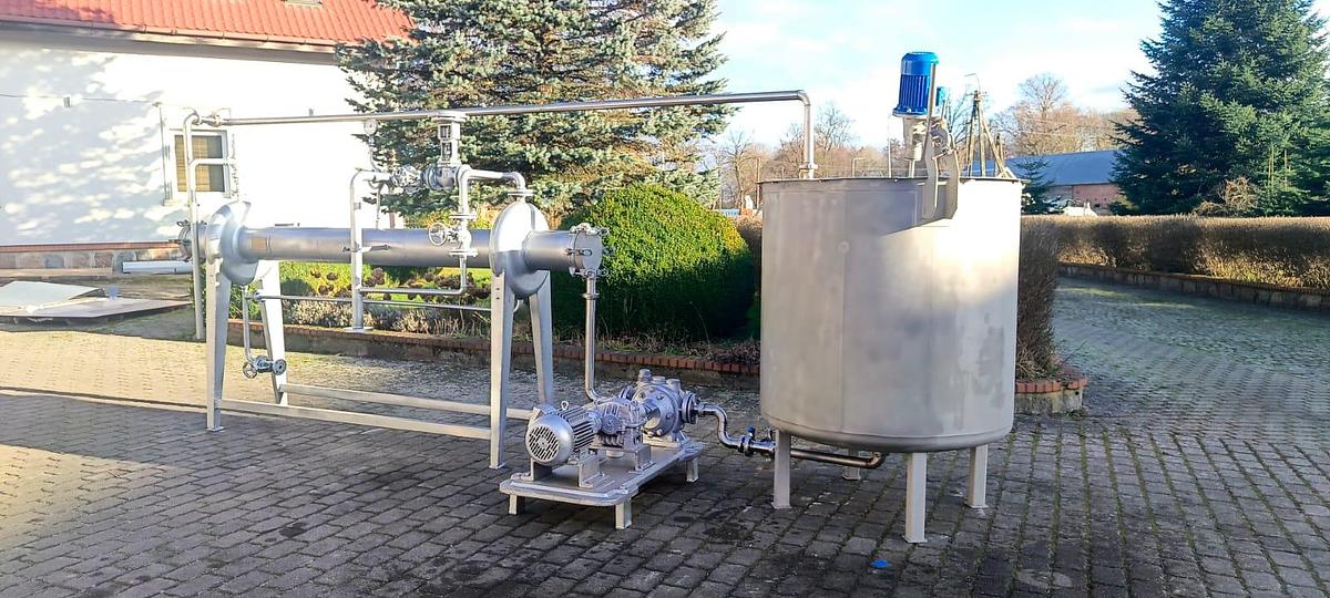 Used Pasteryzator rurowy - "WPA 8"