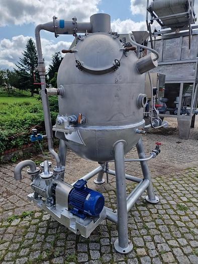 Used Aparat próżniowy, pojemność 800  l - WAA 9