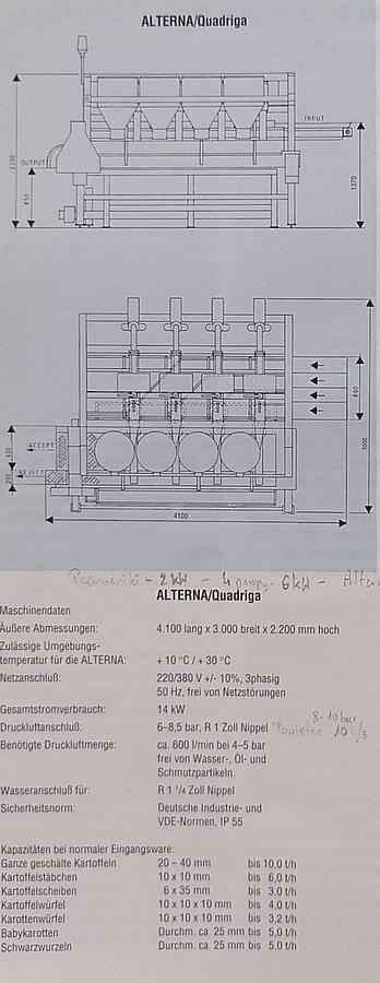Used Maszyna sortująca - "JUSTUS MHS-QUADRIGA ALTERNA"