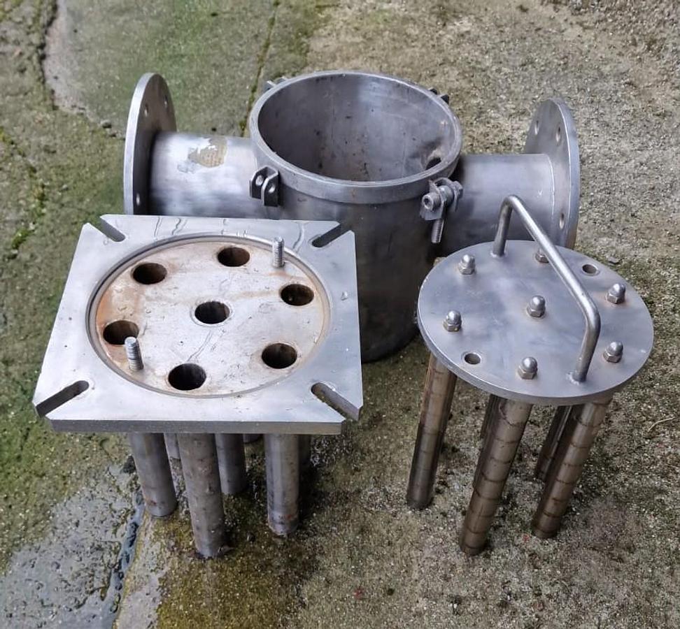 Used Przemysłowe filtry magnetyczne, przepływowe, nierdzewne