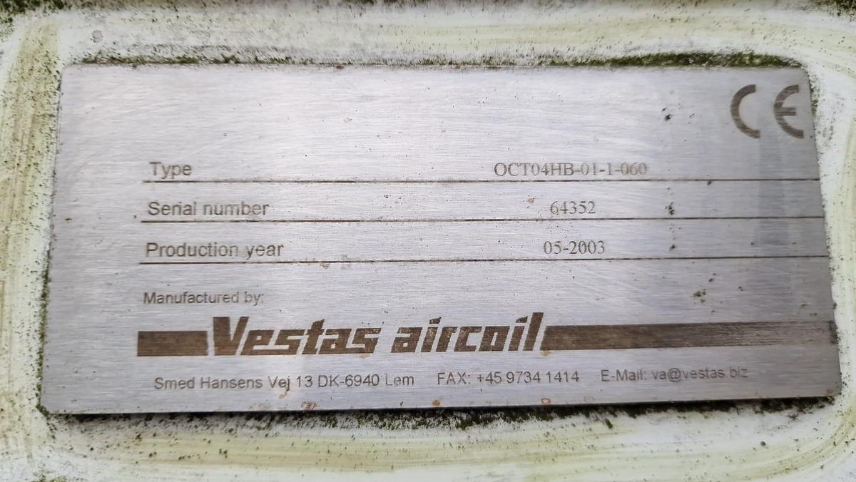 Used Wieża chłodnicza do chłodzenia wody VESTAS OCT04