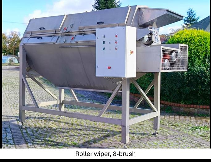 Used Linia do produkcji frytek o wydajności do 5 t/h surowca