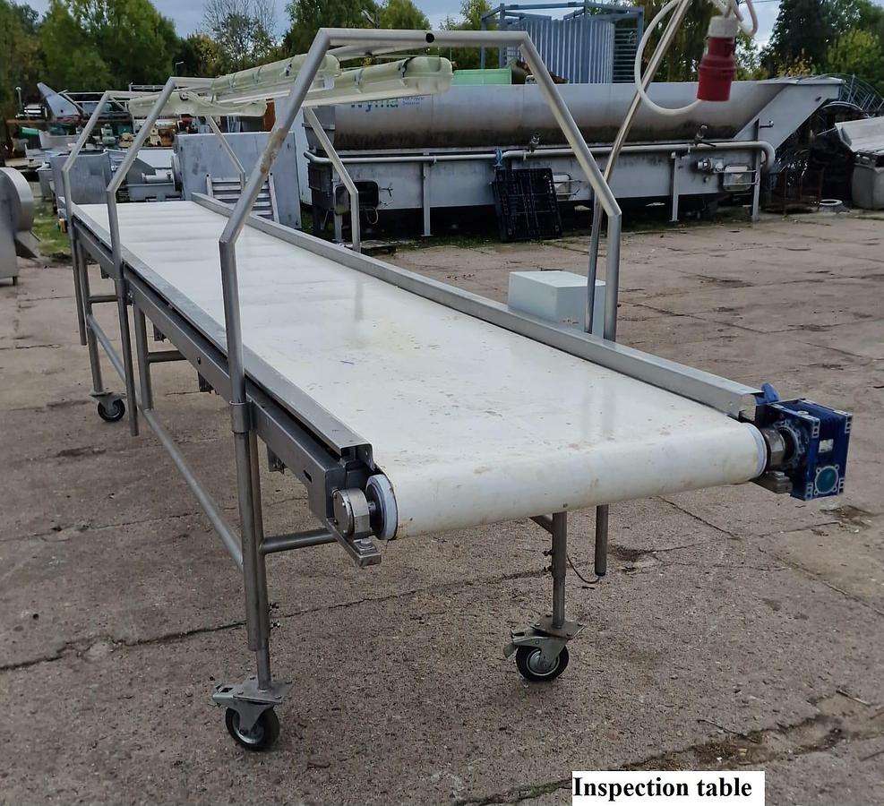 Used Linia do produkcji frytek o wydajności do 5 t/h surowca
