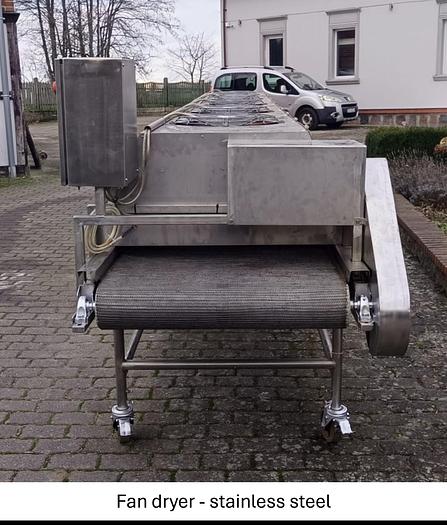 Used Linia do produkcji frytek o wydajności do 5 t/h surowca